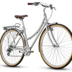 Breezer Complete Bike - Breezer Downtown EX  - Step-Thru - 46 - Metro Silver *SEE NOTES*
