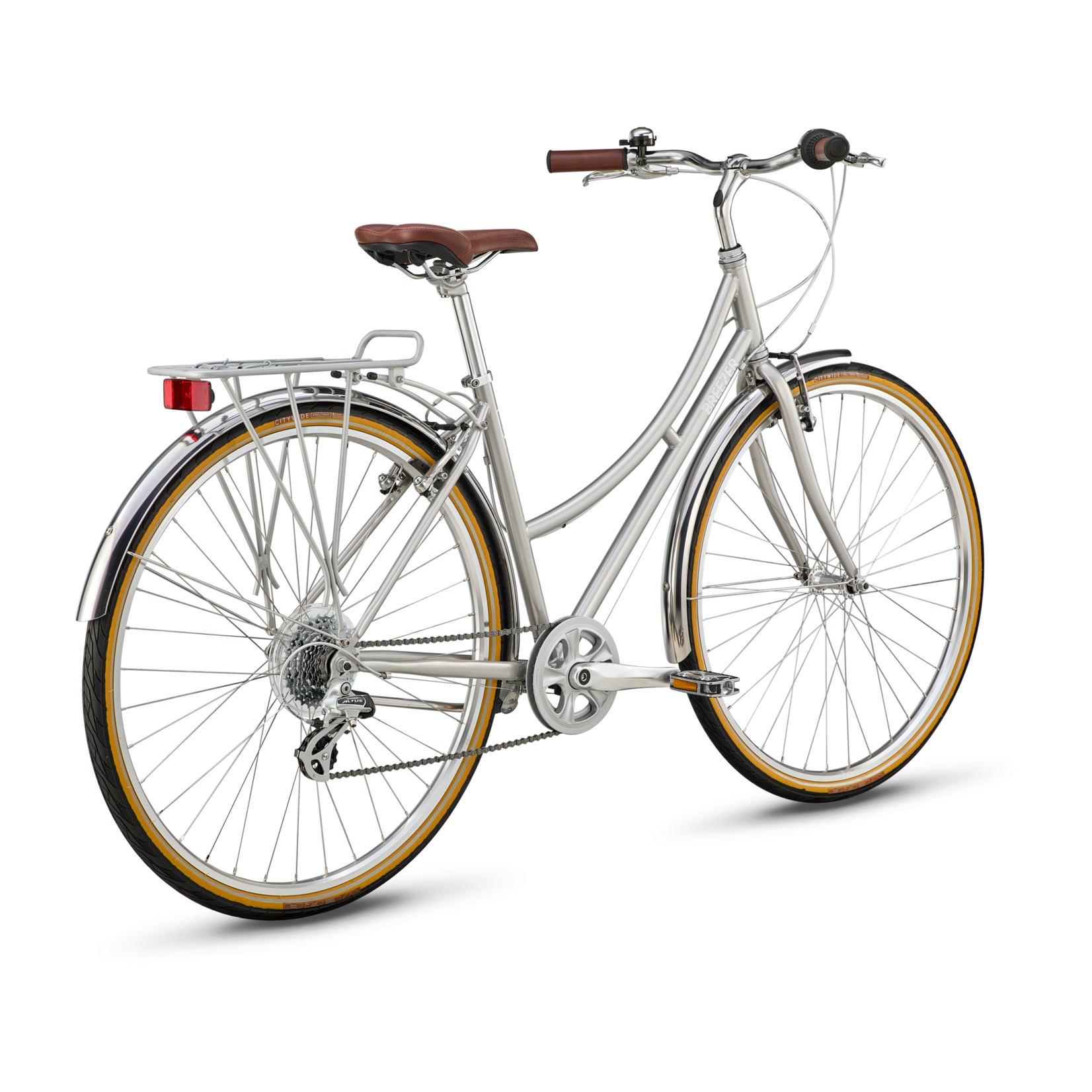 Breezer Complete Bike - Breezer Downtown EX  - Step-Thru - 54 - Metro Silver