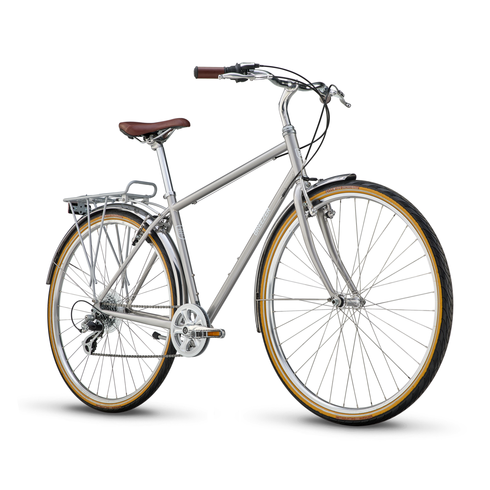 Breezer Complete Bike - Breezer Downtown EX - 56 - Metro Silver