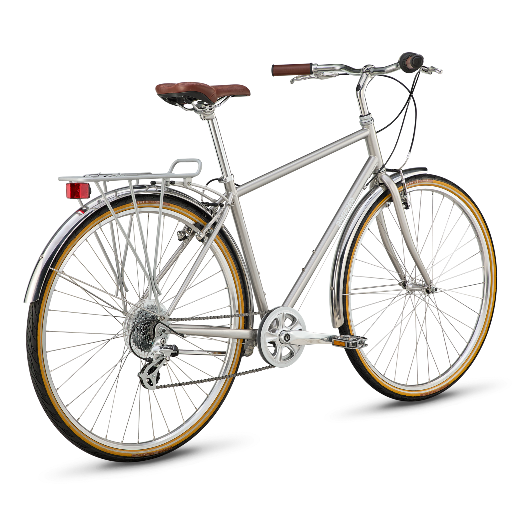 Breezer Complete Bike - Breezer Downtown EX - 56 - Metro Silver