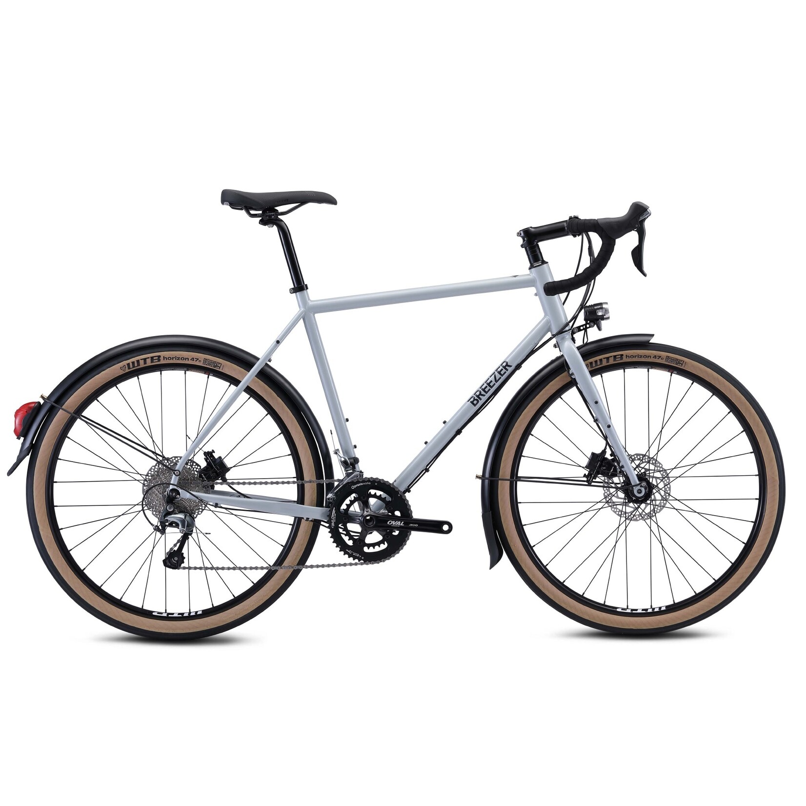 Breezer Complete Bike - Breezer Doppler Pro Jet Grey 49