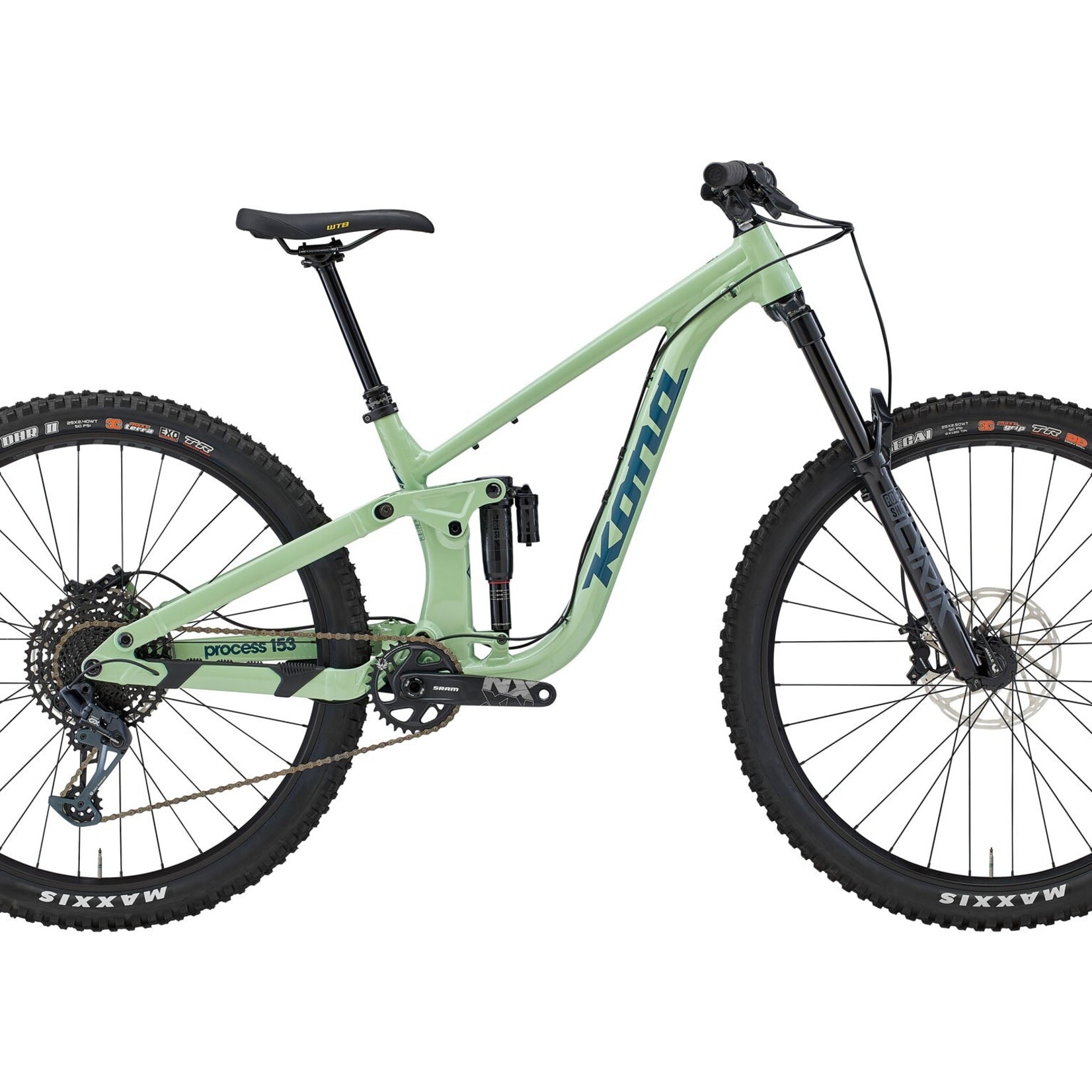 Kona Complete Bike - Kona Process 153 DL Green LG