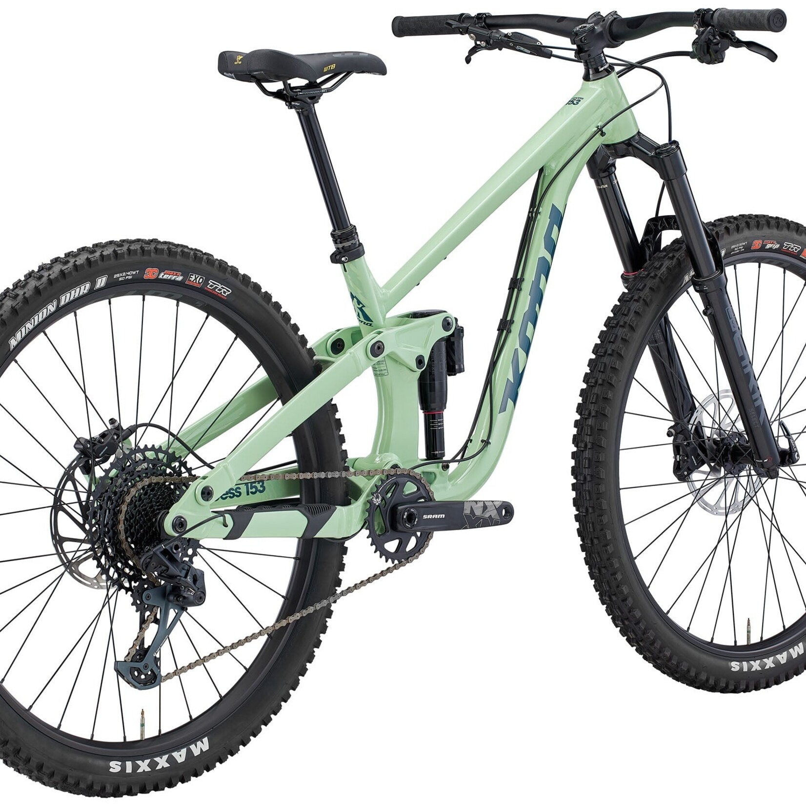 Kona Complete Bike - Kona Process 153 DL Green LG