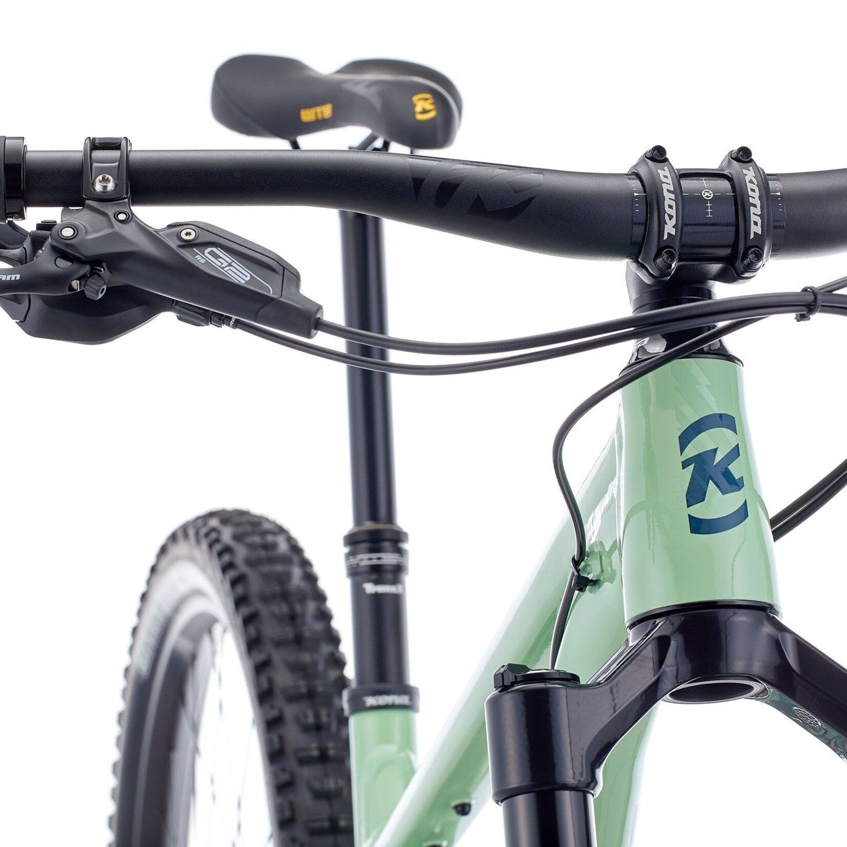 Kona Complete Bike - Kona Process 153 DL Green LG