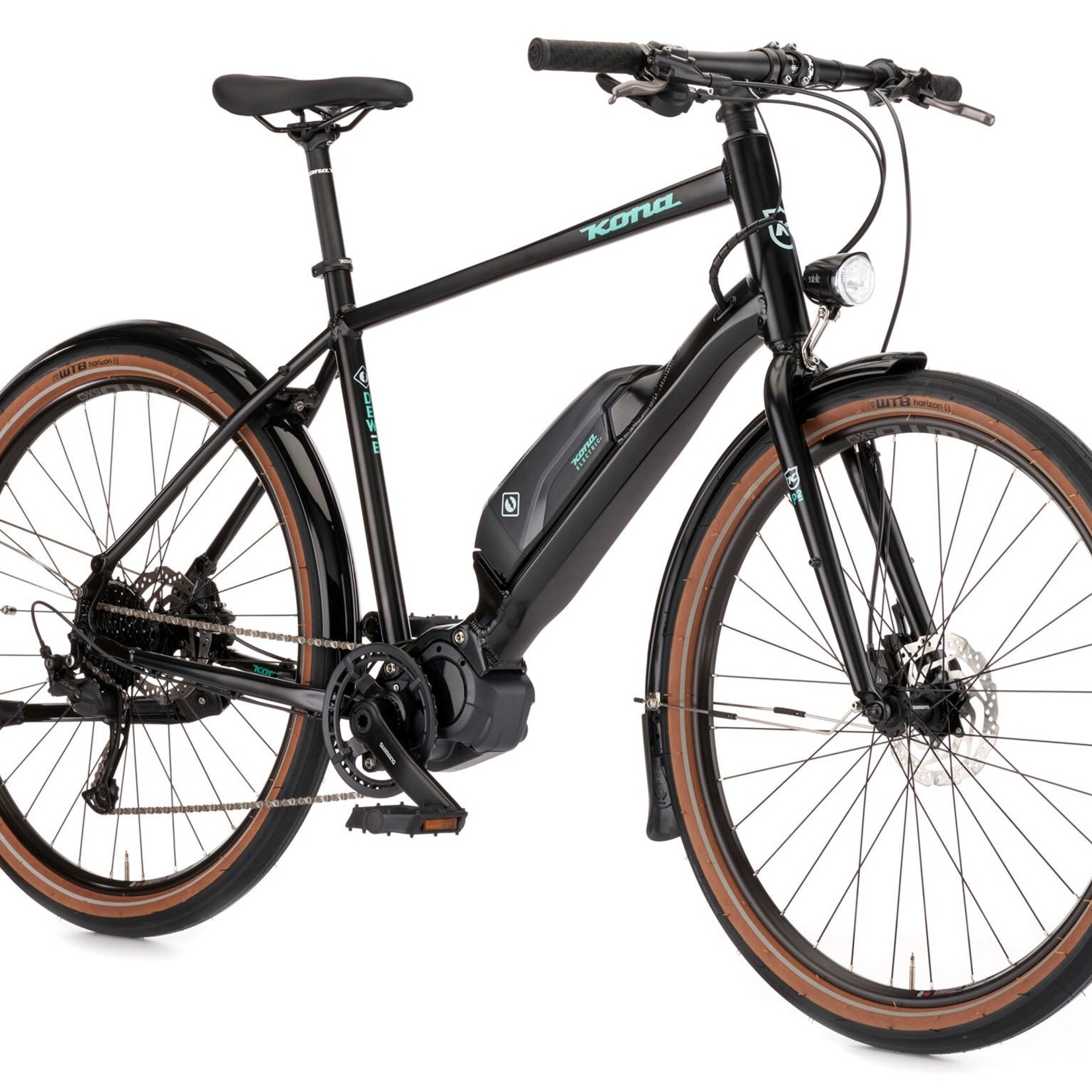 Kona Complete Bike - Kona 36e Dew-E Black XL