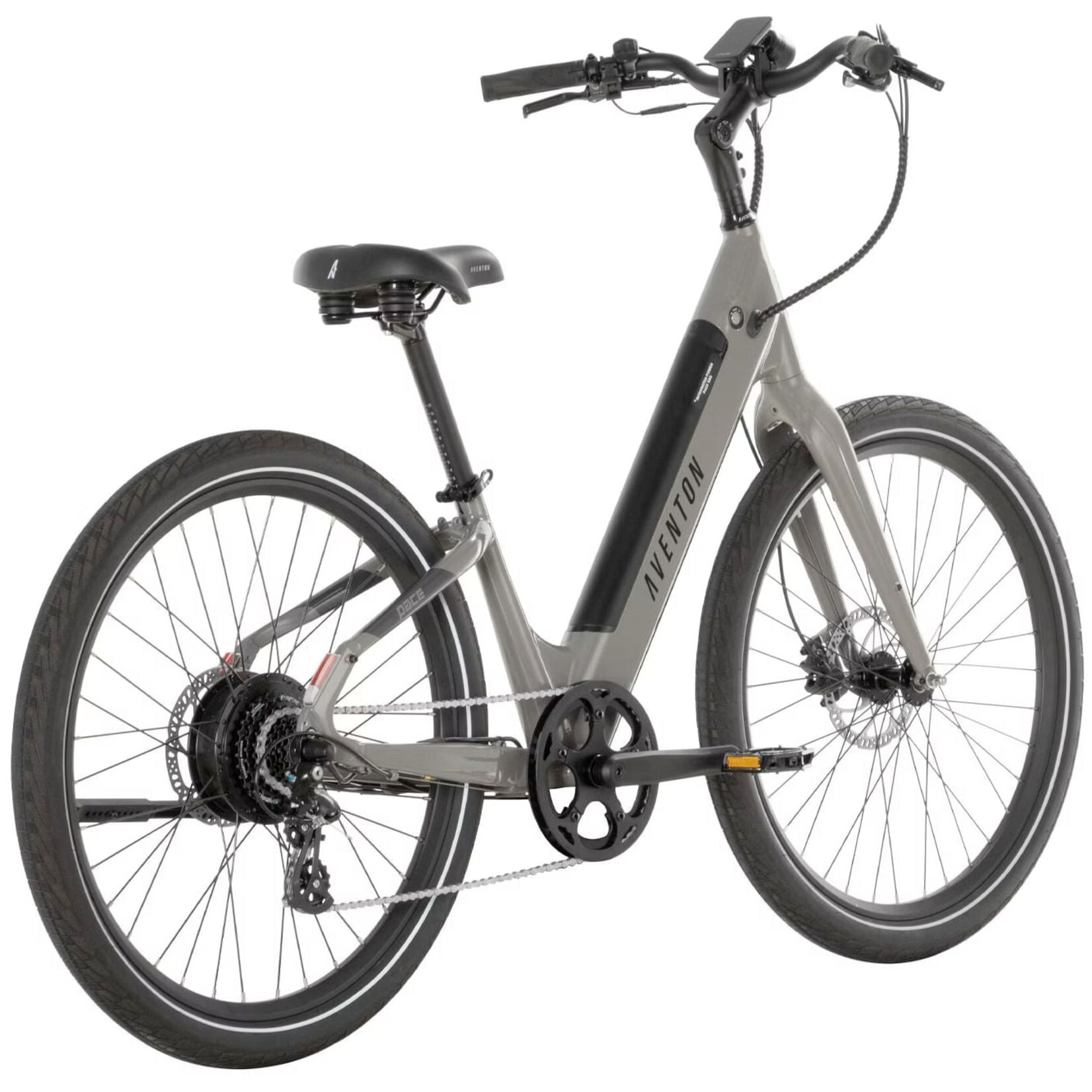 Aventon Complete Bike - Aventon Pace 500.3, Step Through, Large, Basalt Grey