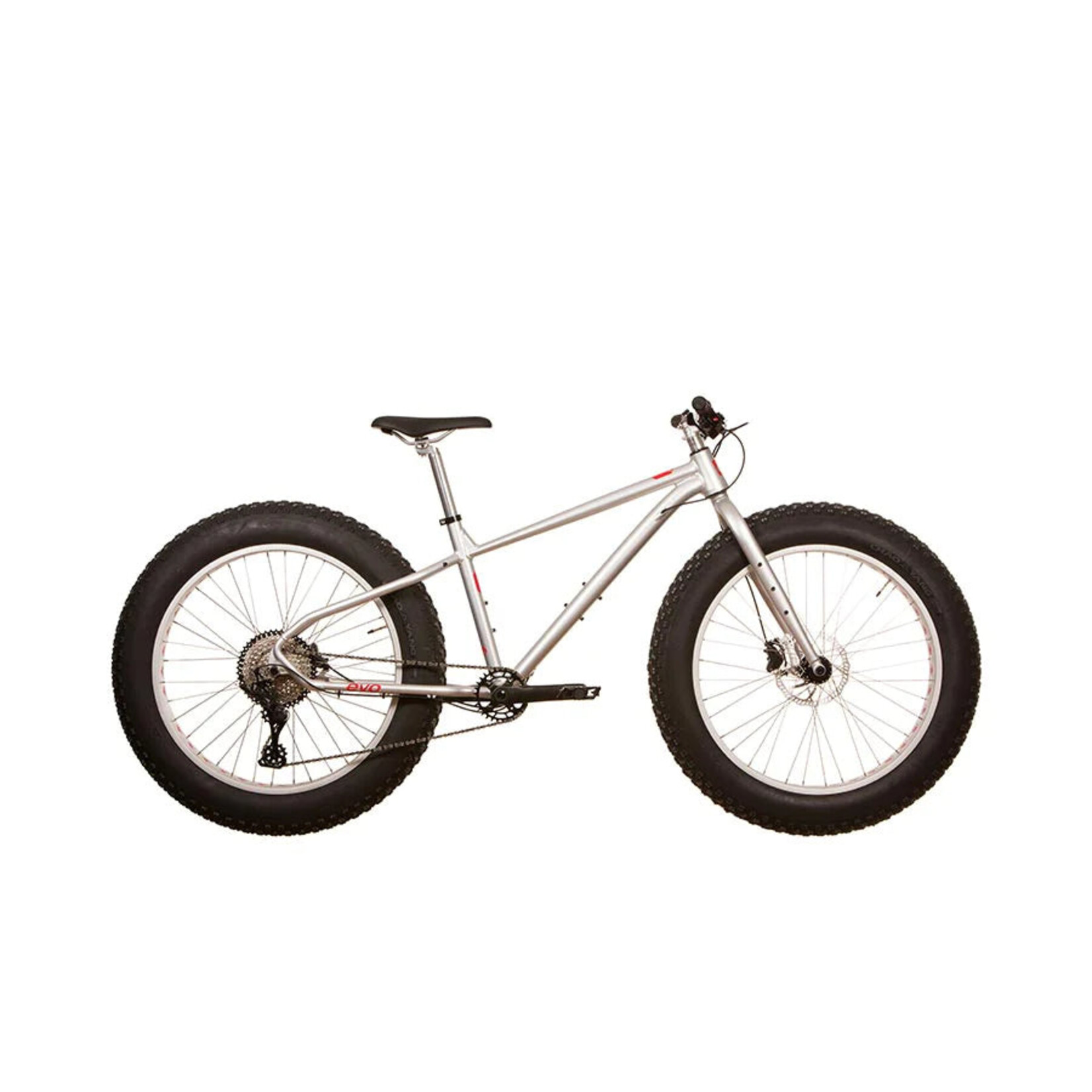 EVO Complete Bike - EVO OMW Fat Tire Mountain Bike, Hardtail,