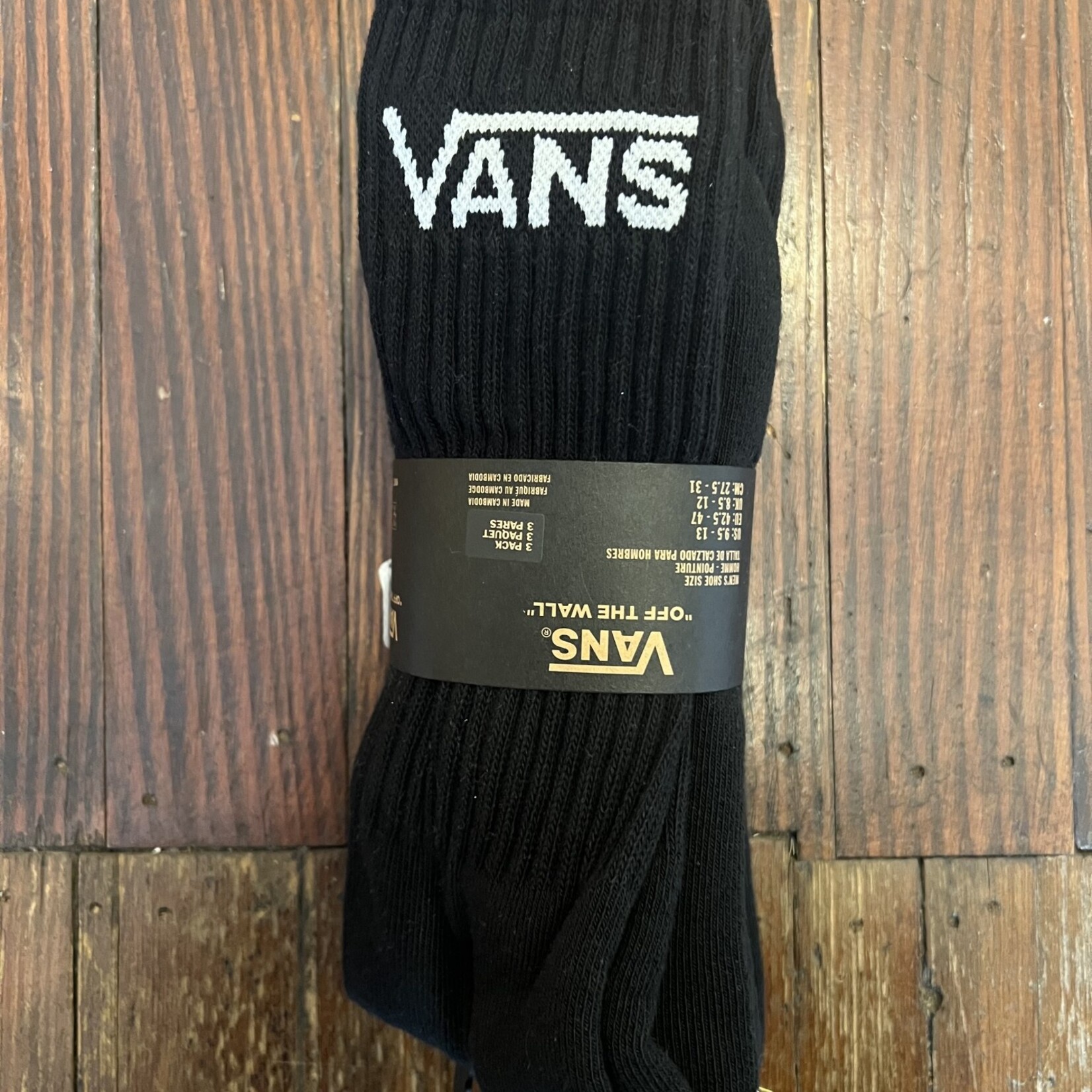 Vans Vans Classic Crew Socks 3 Pack