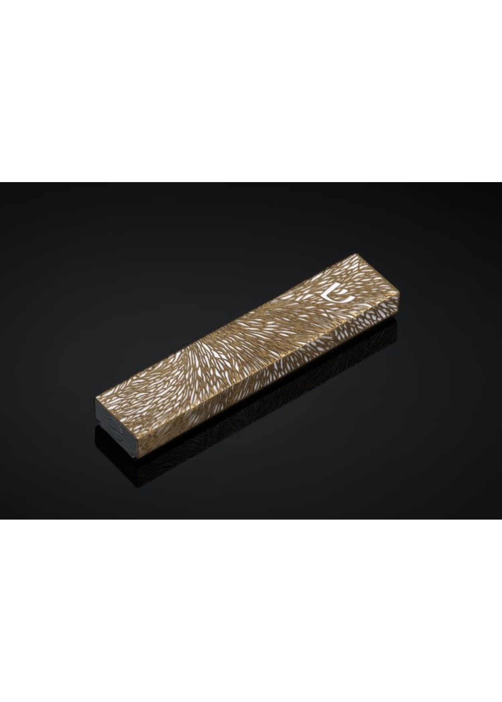 MEZUZAH ALOALO LL GOLD-WHITE