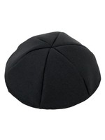 KIPPAH TERYLENE BLACK 6 PART #4