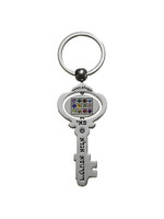 KEY HOLDER KEY WITH STONES  5CM
