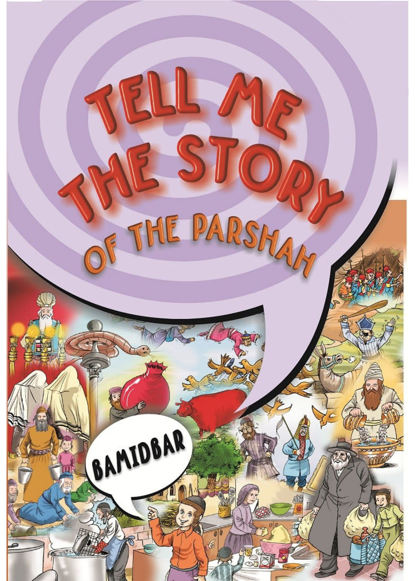 TELL ME THE STORY...BAMIDBAR OVERSIZED HARDCOVER