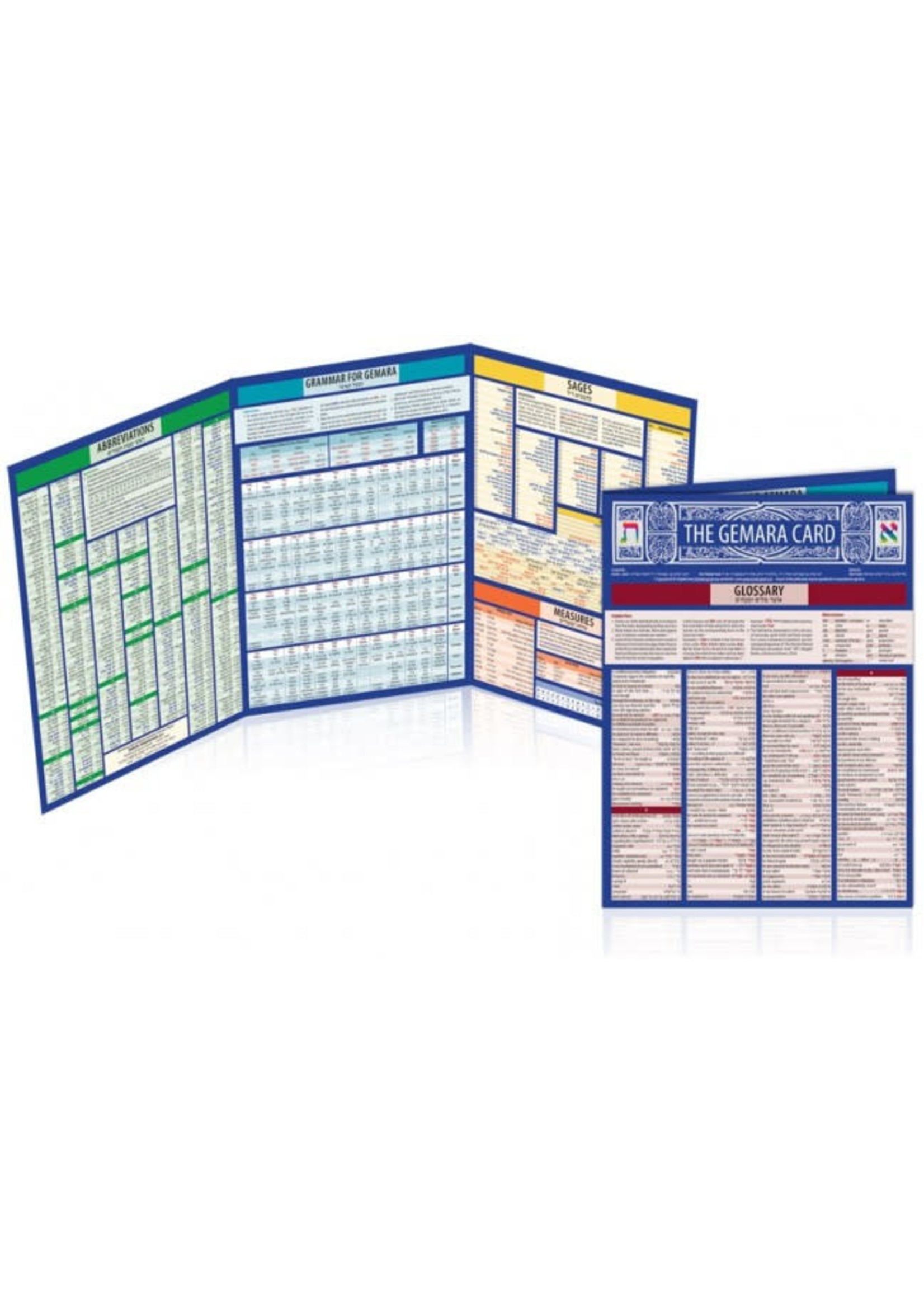 THE GEMARA CARD - GLOSSARY