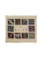 TALLIS BAG EMBROIDERED GEOMETRIC  MULTICOLOR