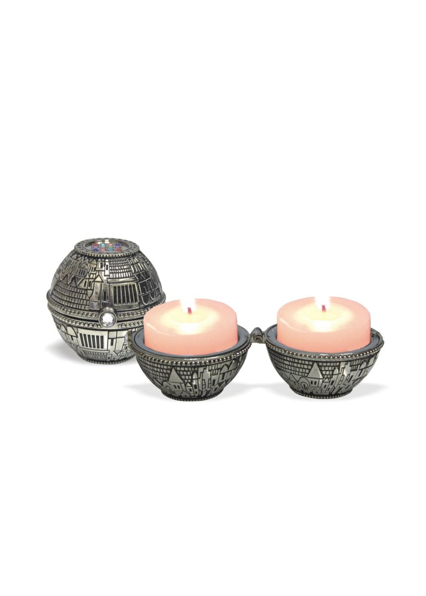 CANDLE HOLDER TRAVEL BALL