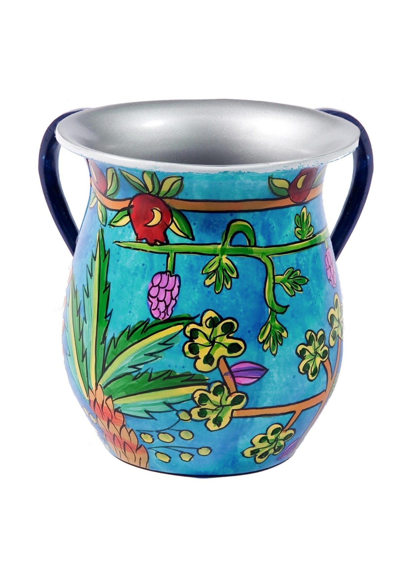 WASH CUP PAINTED 7 SPIECES