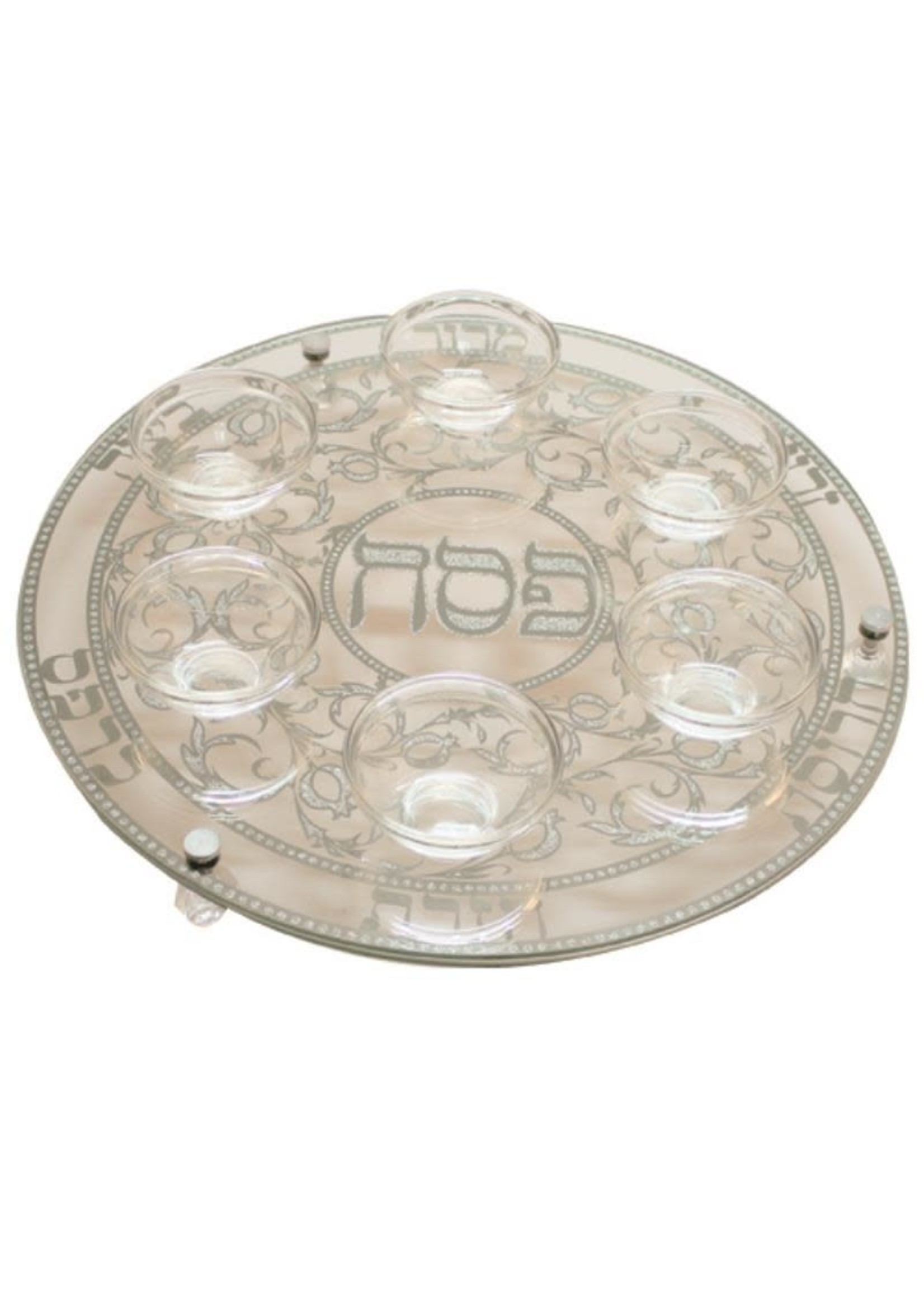 SEDER PLATE POMAGRANATES