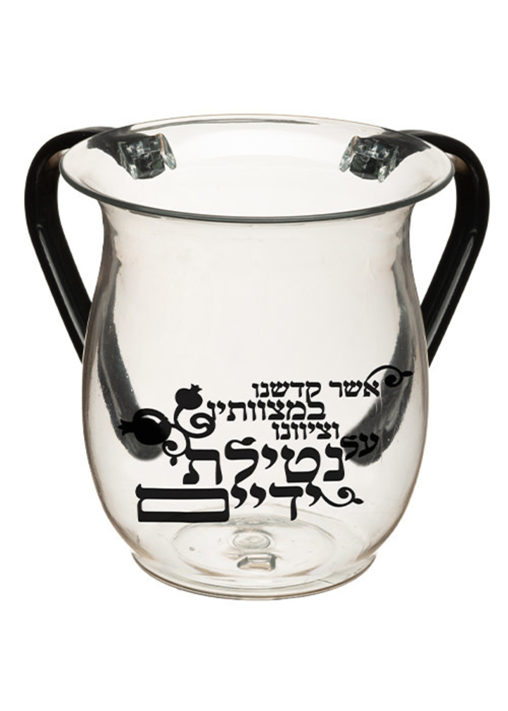 WASH CUP ACRYLIC BLACK BLESSING