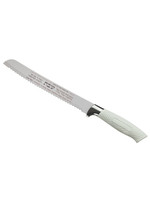 CHALLAH KNIFE FOR SHABBAT AND HOLIDAYS WHITE HANDLE