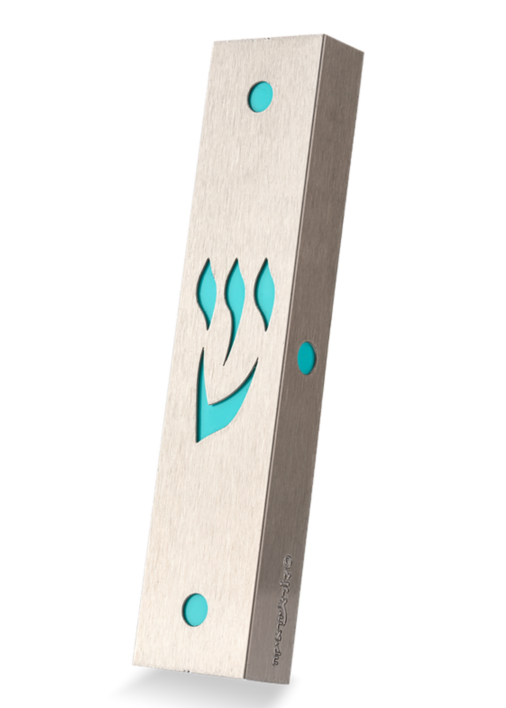 MEZUZAH LASER CUT SHIN TRQ