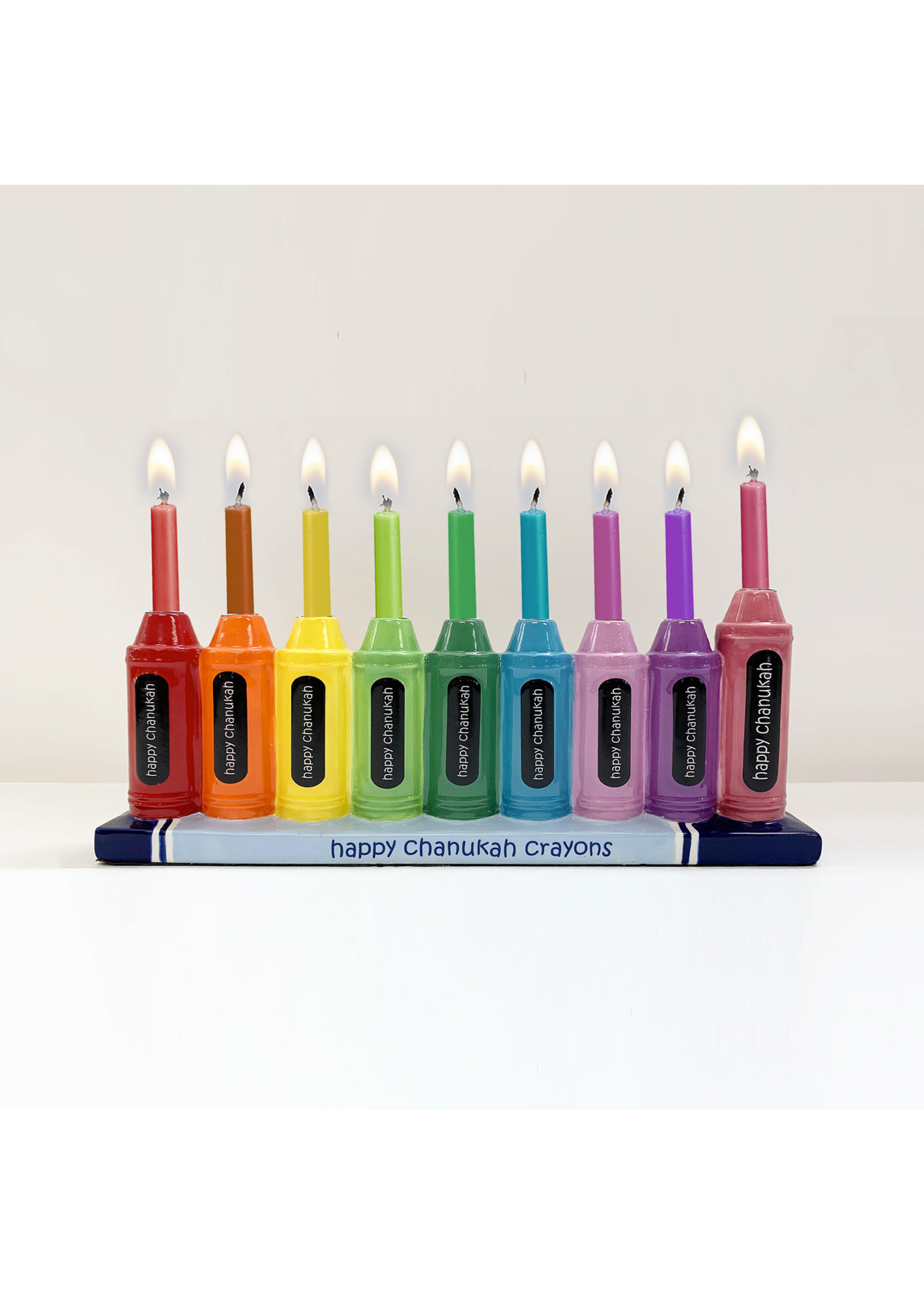 MENORAH COLORFUL CRAYONS