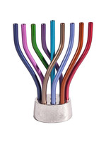 MENORAH ROTATING MULTICOLOR