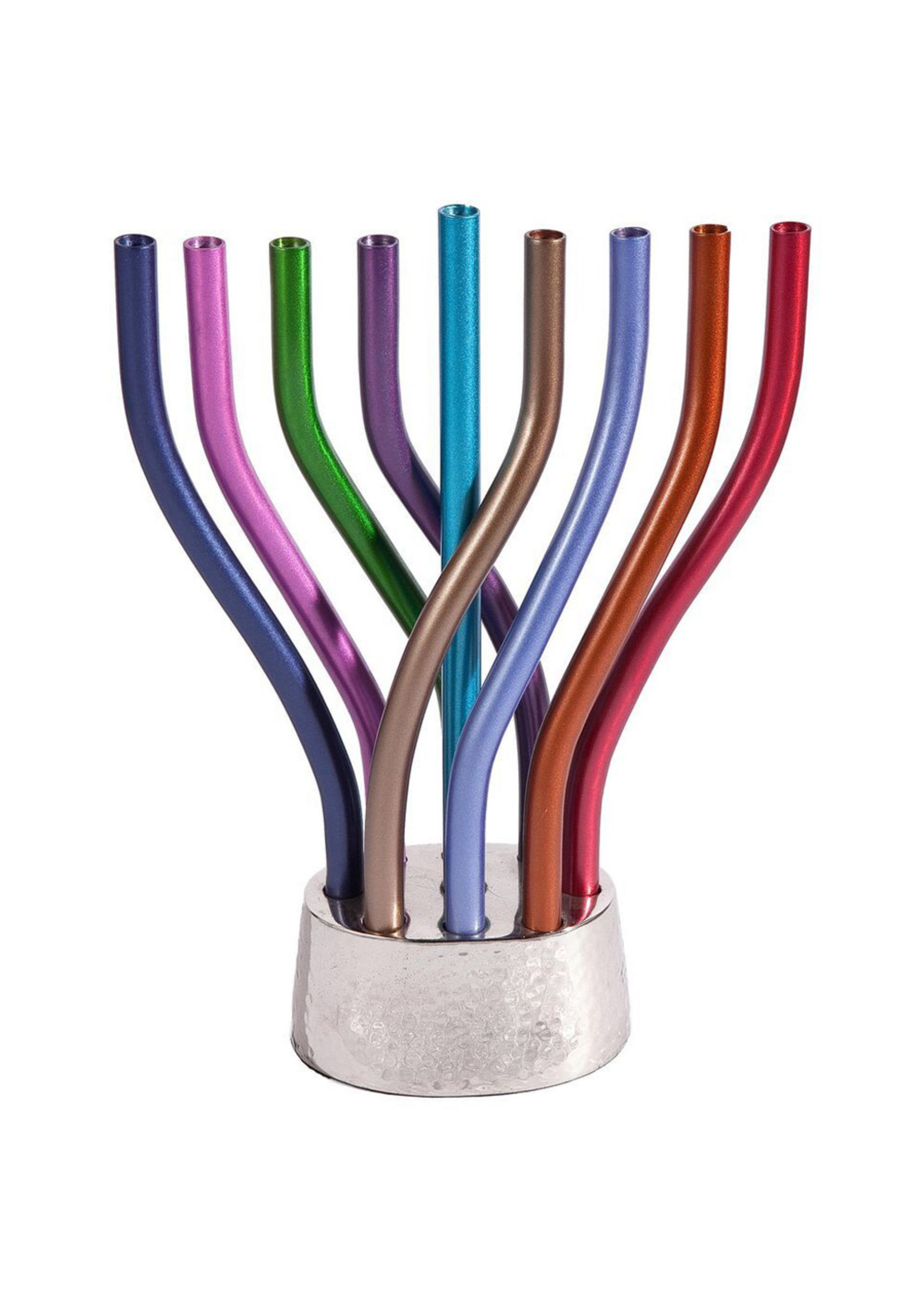 MENORAH ROTATING MULTICOLOR