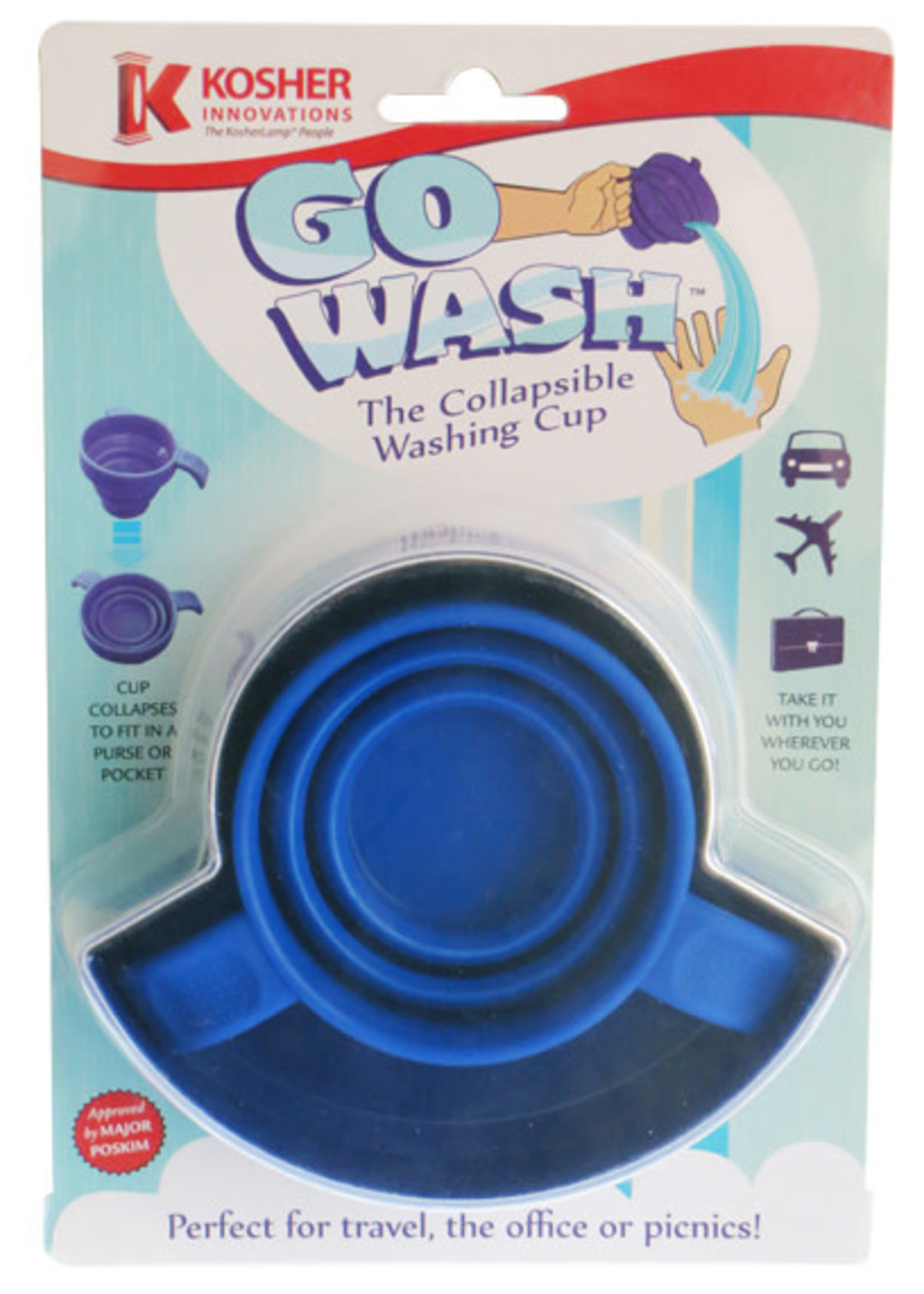 COLLAPSIBLE  WASHING CUP FOR TRAVEL