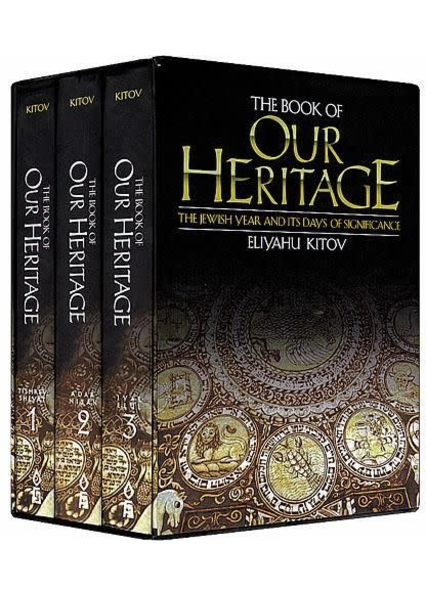 BOOK OF OUR HERITAGE 3 VOL FULL SIZE HARD COVER
