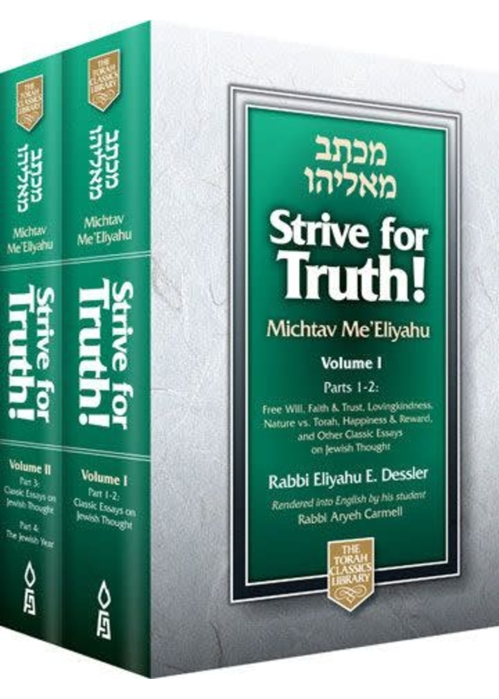 STRIVE FOR TRUTH 2 VOLUME SET FULL SIZE