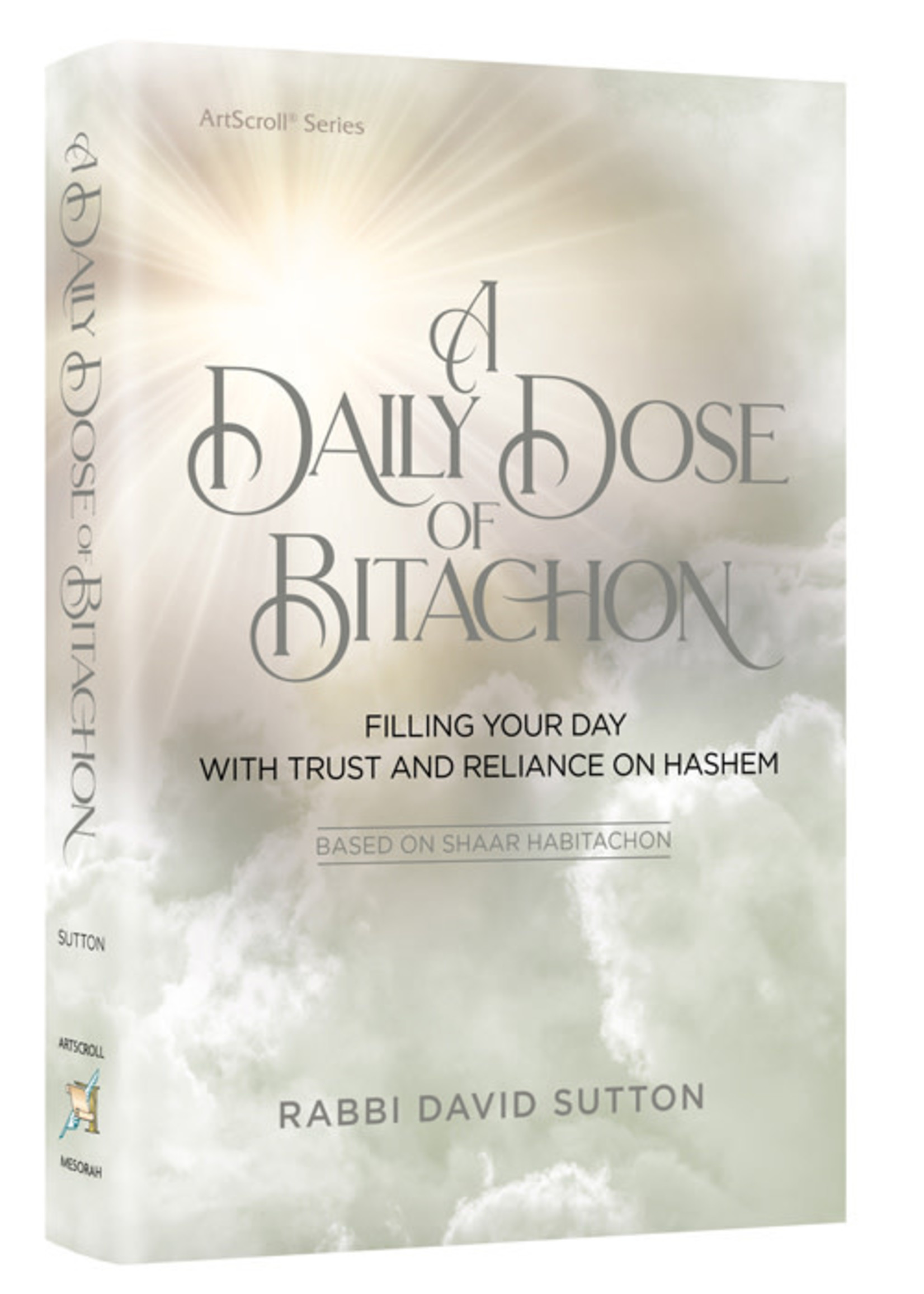 DAILY DOSE OF BITACHON POCKET SIZE HARD COVER [RABBI DAVID SUTTON]