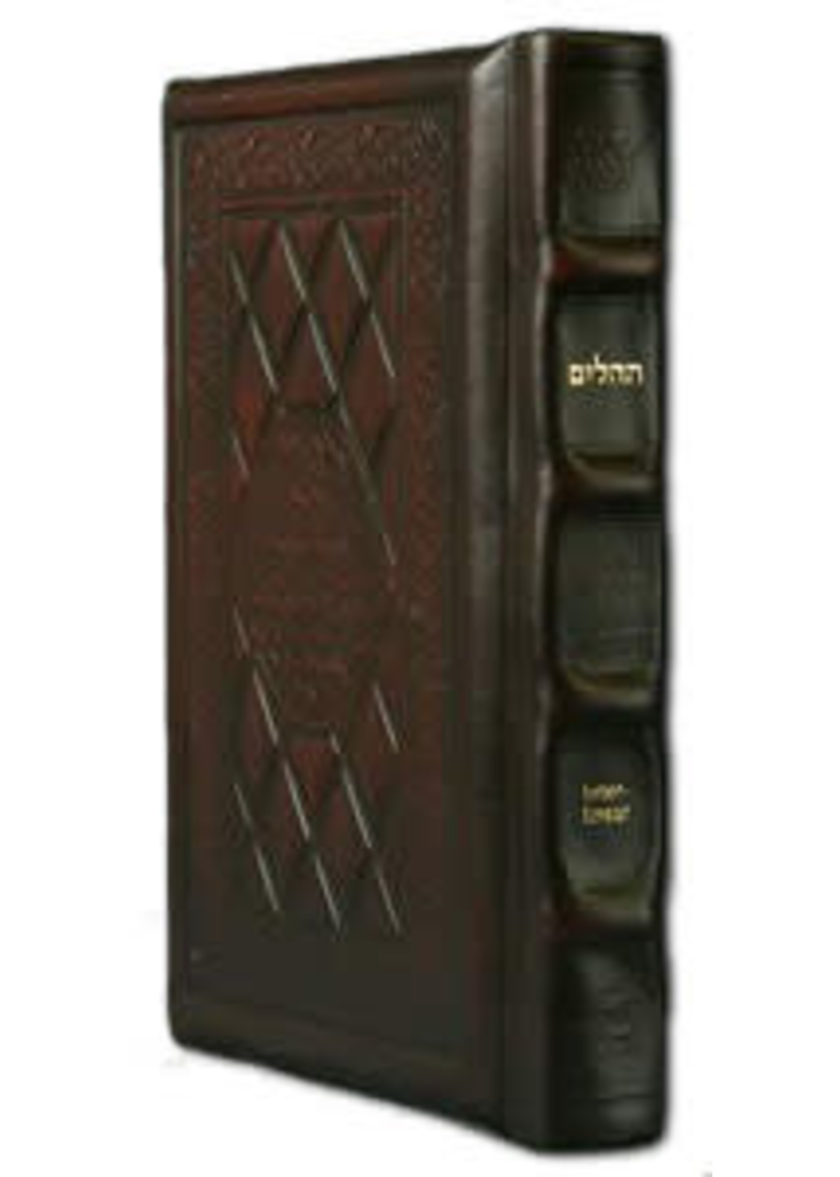 TEHILLIM INTERLINEAR LEATHER 2 TONE 5X8