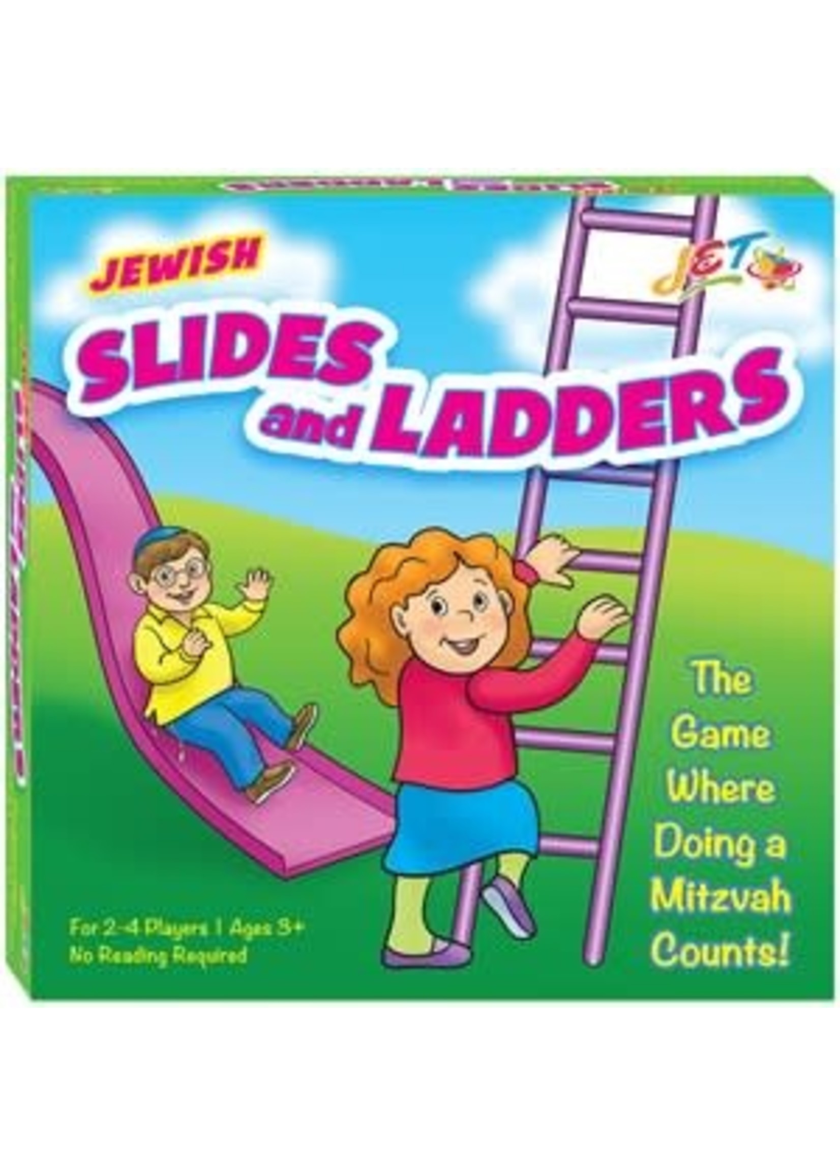 JEWISH SLIDES & LADDERS BOARD GAME