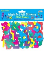 ALEPH BET FELT STICKERS