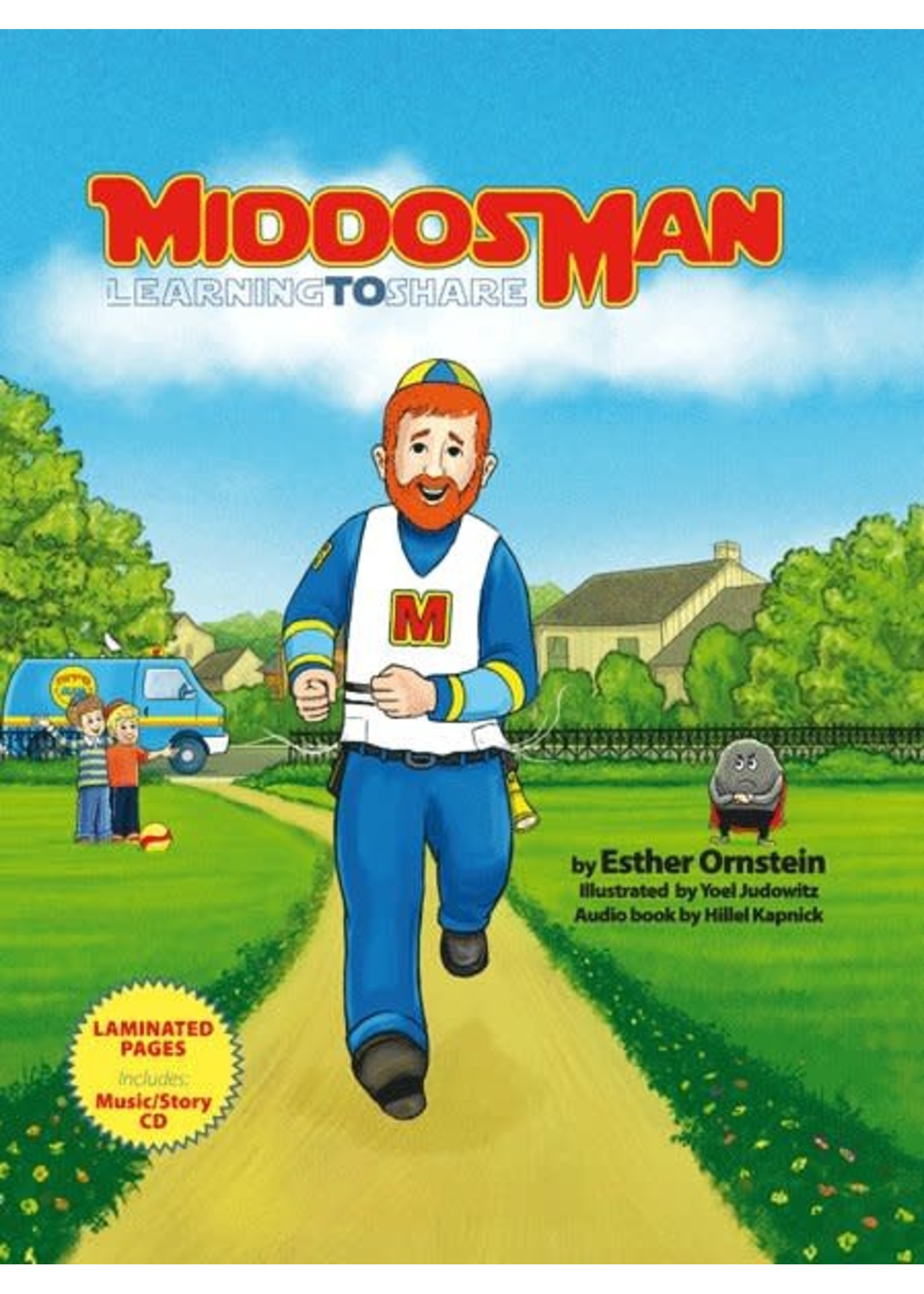 MIDDOS MAN #1 LEARNING TO SHARE BOOK [ESTHER ORNSTEIN]