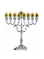 MENORAH SILVERPLATED 13 INCH