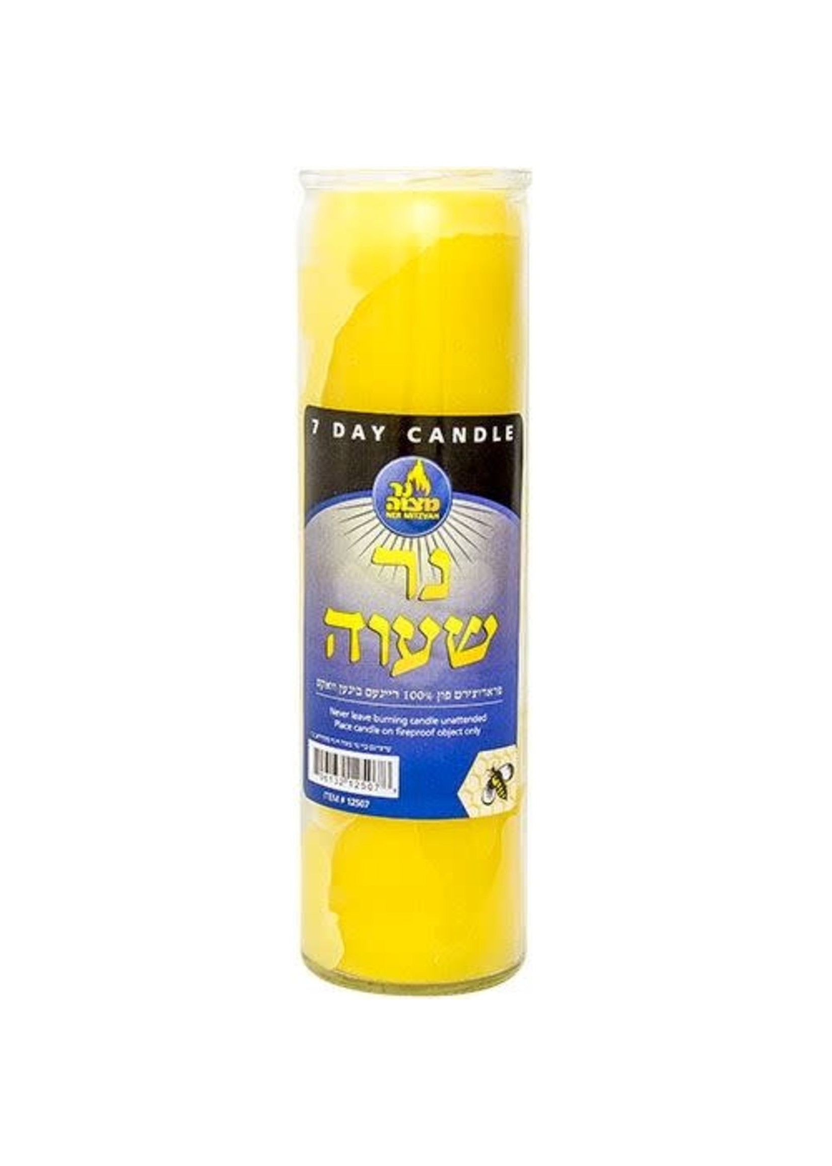 SHIVA CANDLE 7 DAY BEESWAX