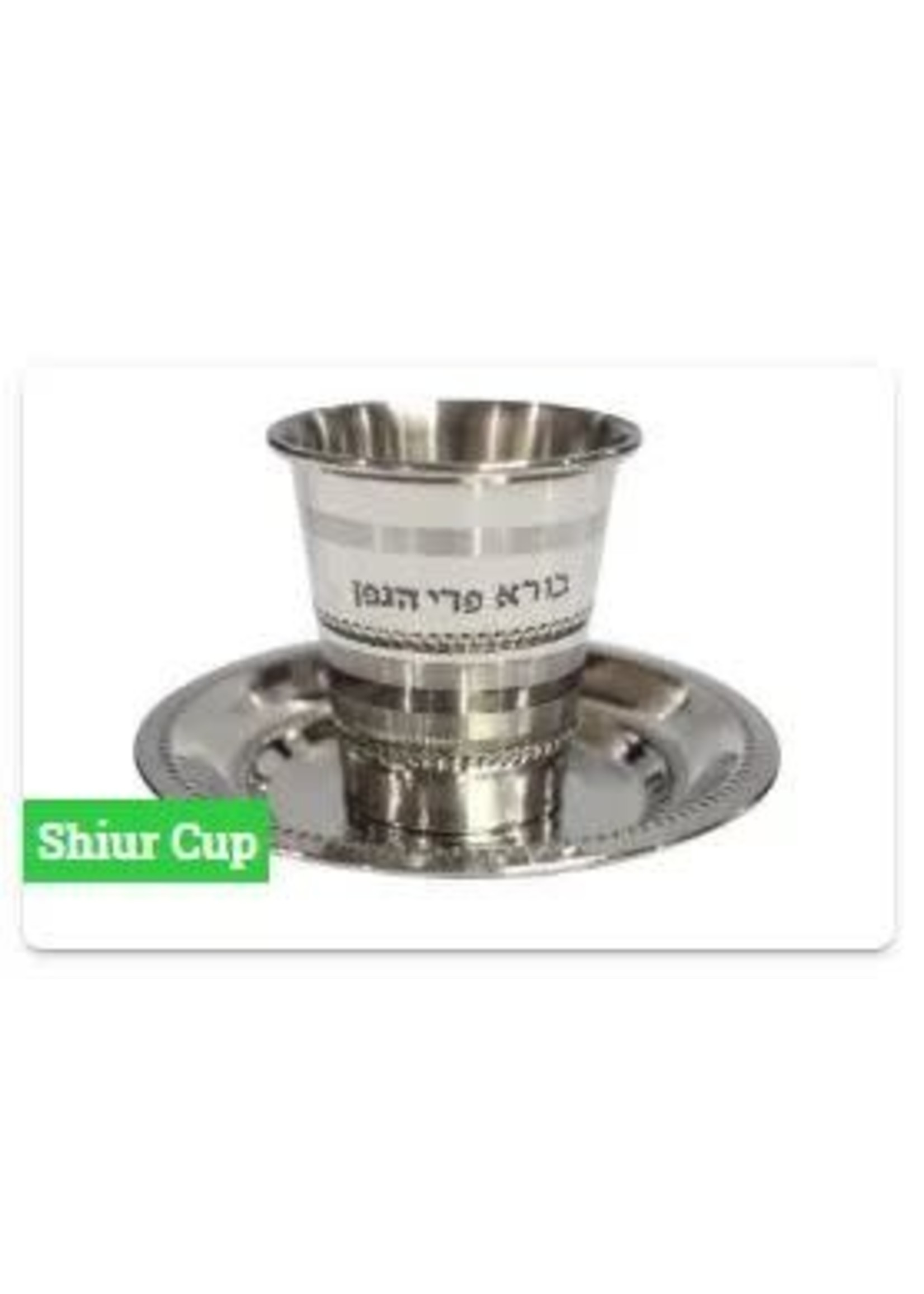 KIDDUSH CUP  3 OZ STAINLESS
