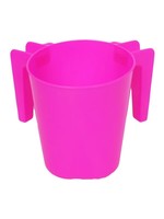 WASH CUP PLASTIC PINK