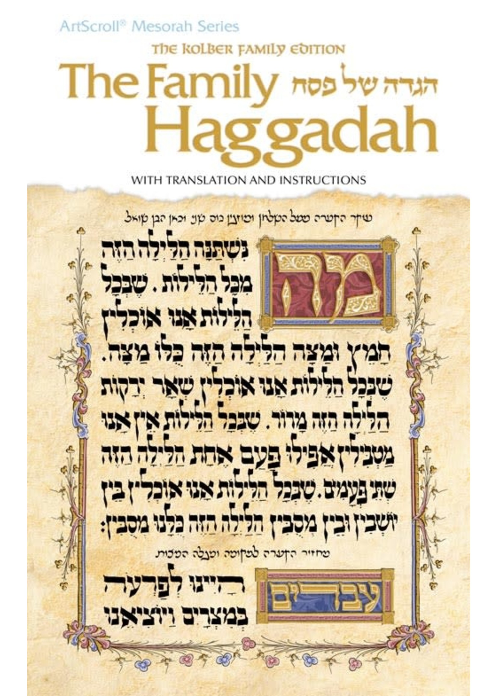 FAMILY HAGGADAH PAPERBACK