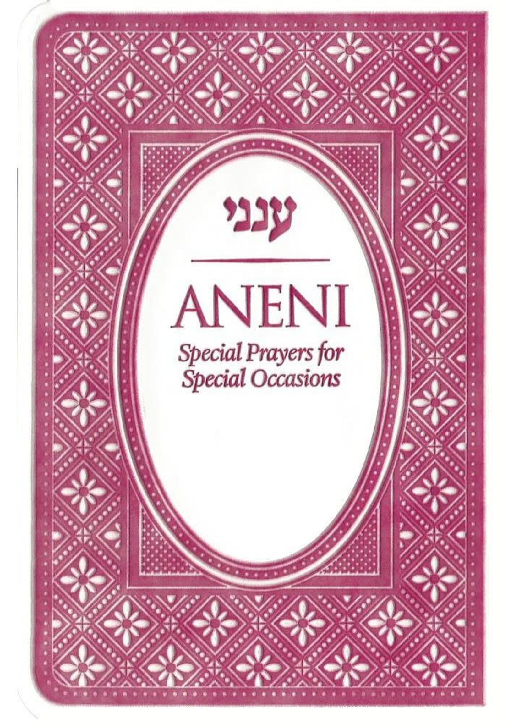 ANENI RASBERRY FLEXIBLE COVER - SPECIAL PRAYERS FOR SPECIAL OCCASIONS