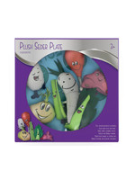 PLUSH SEDER PLATE + MATZAH SET