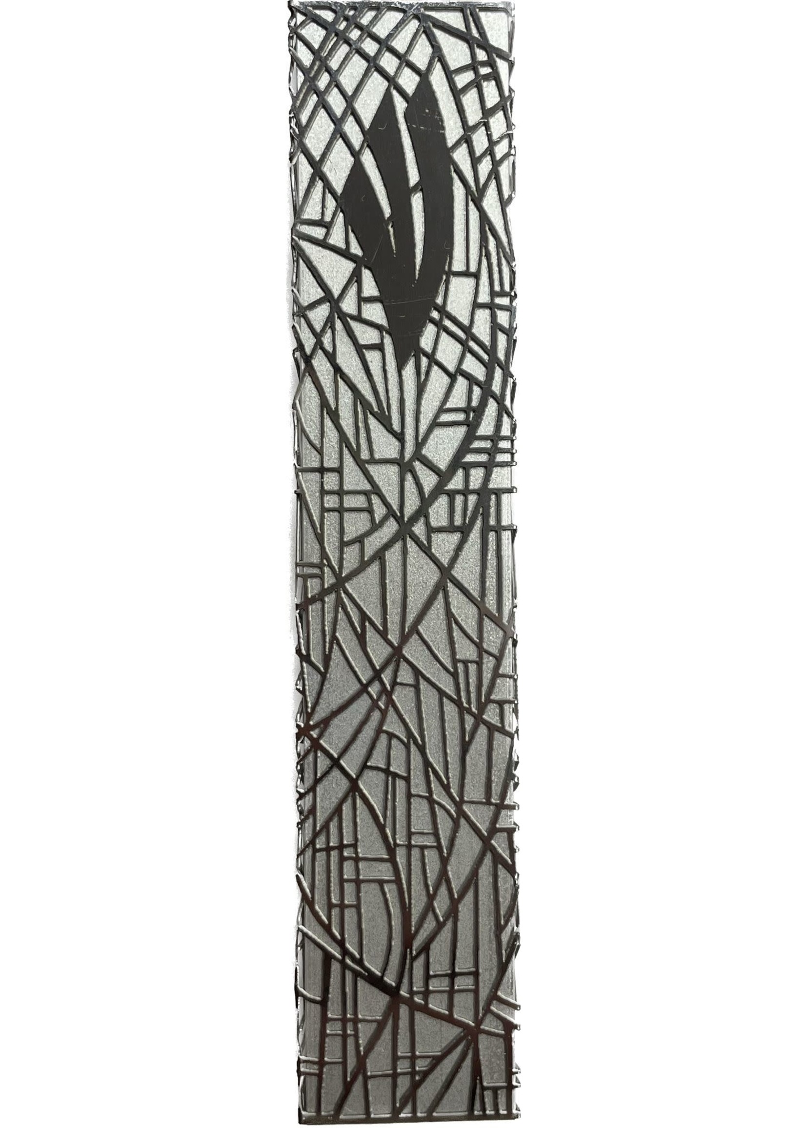 MEZUZAH VITRAGE XS WHITE SILVER 10CM