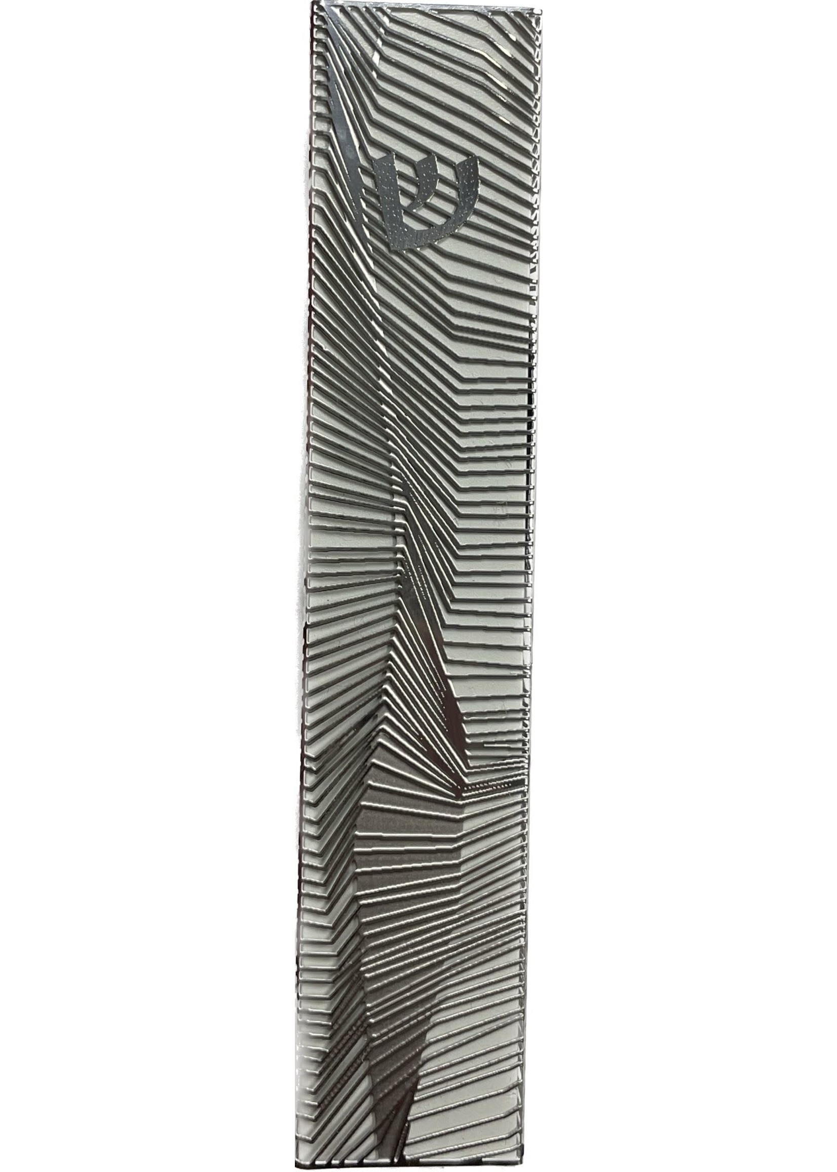 MEZUZAH LASERCUT METAL - GEO LACE