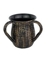 WASHING CUP STAINLESS STEEL BLACK AND GOLD