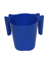 WASH CUP PLASTIC BLUE