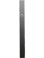 MEZUZAH CLASSIC GREY CIRCLE SHIN INLAY 10CM