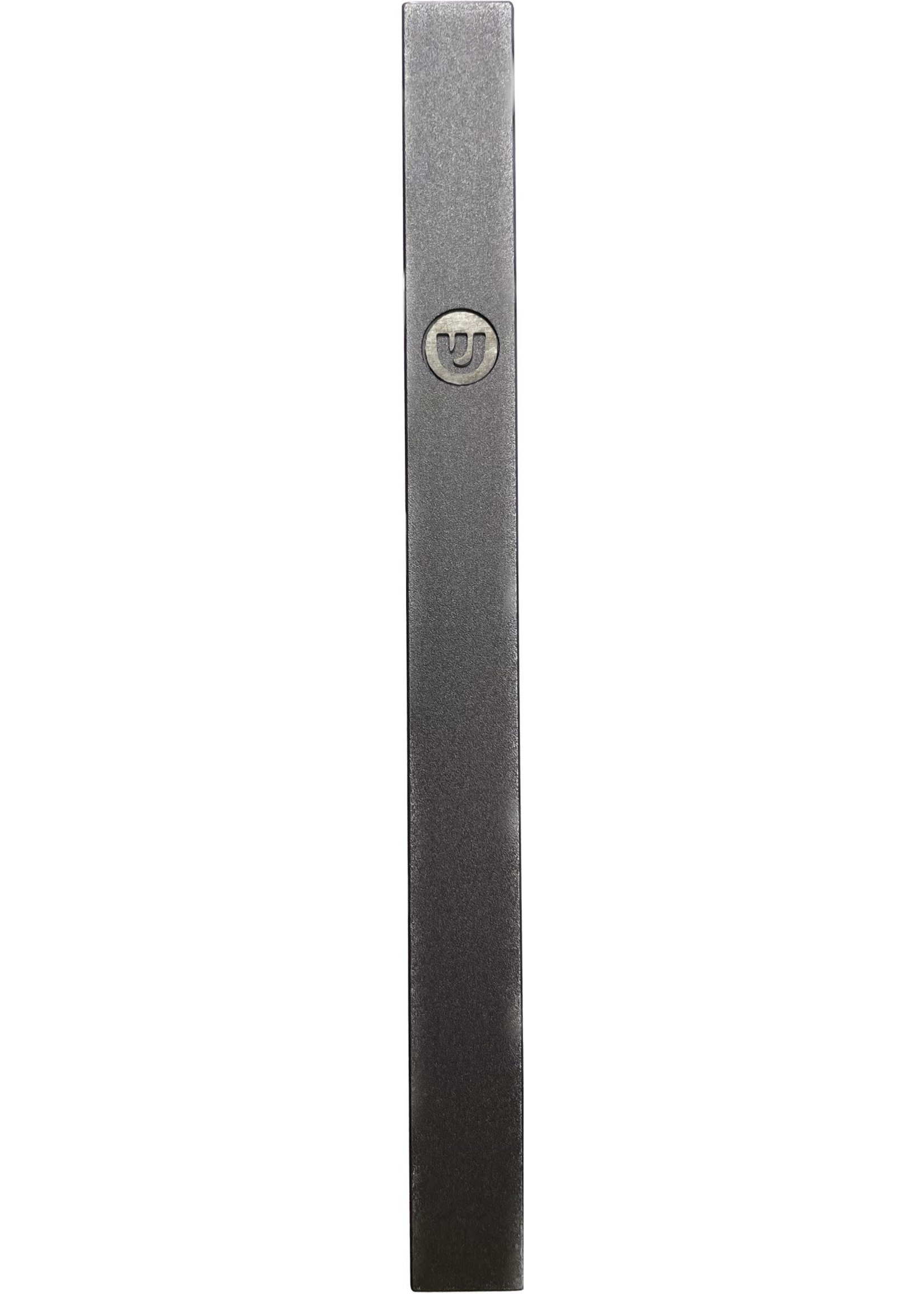 MEZUZAH CLASSIC GREY CIRCLE SHIN INLAY 10CM