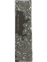 MEZUZAH ANI LEDODI  SILVER OVER WHITE 10 CM - LASER CUT STEEL
