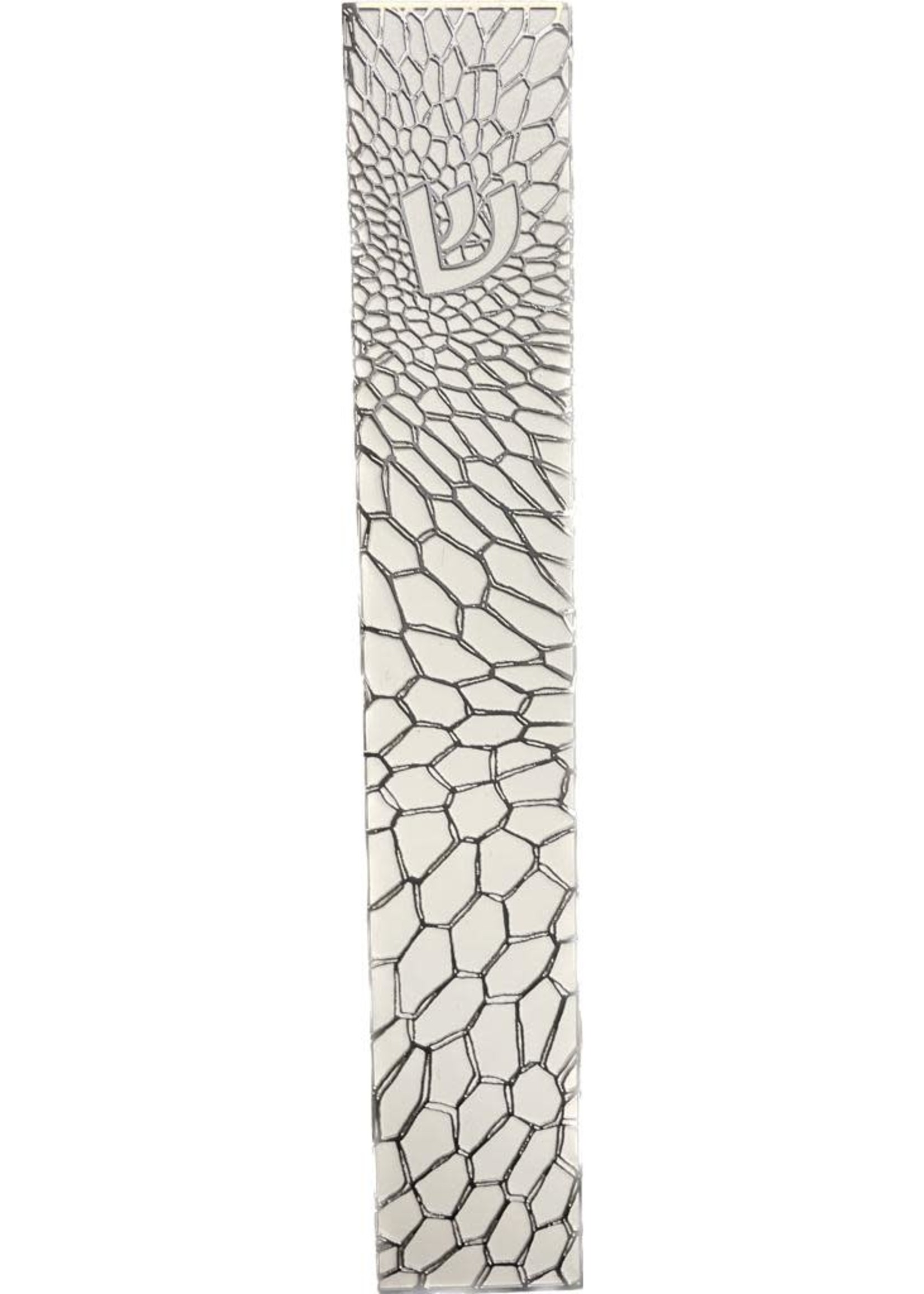 MEZUZAH LASERCUT METAL - ORGANIC LACE